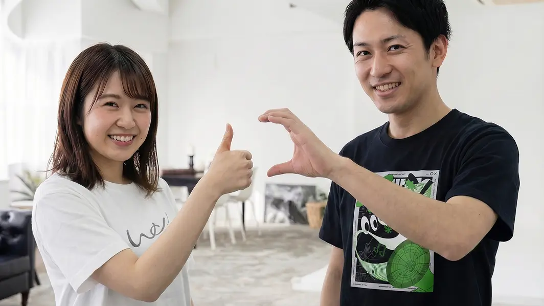 デザイン制作会社のスタッフと直接話して、触れ合えるオープンな空間