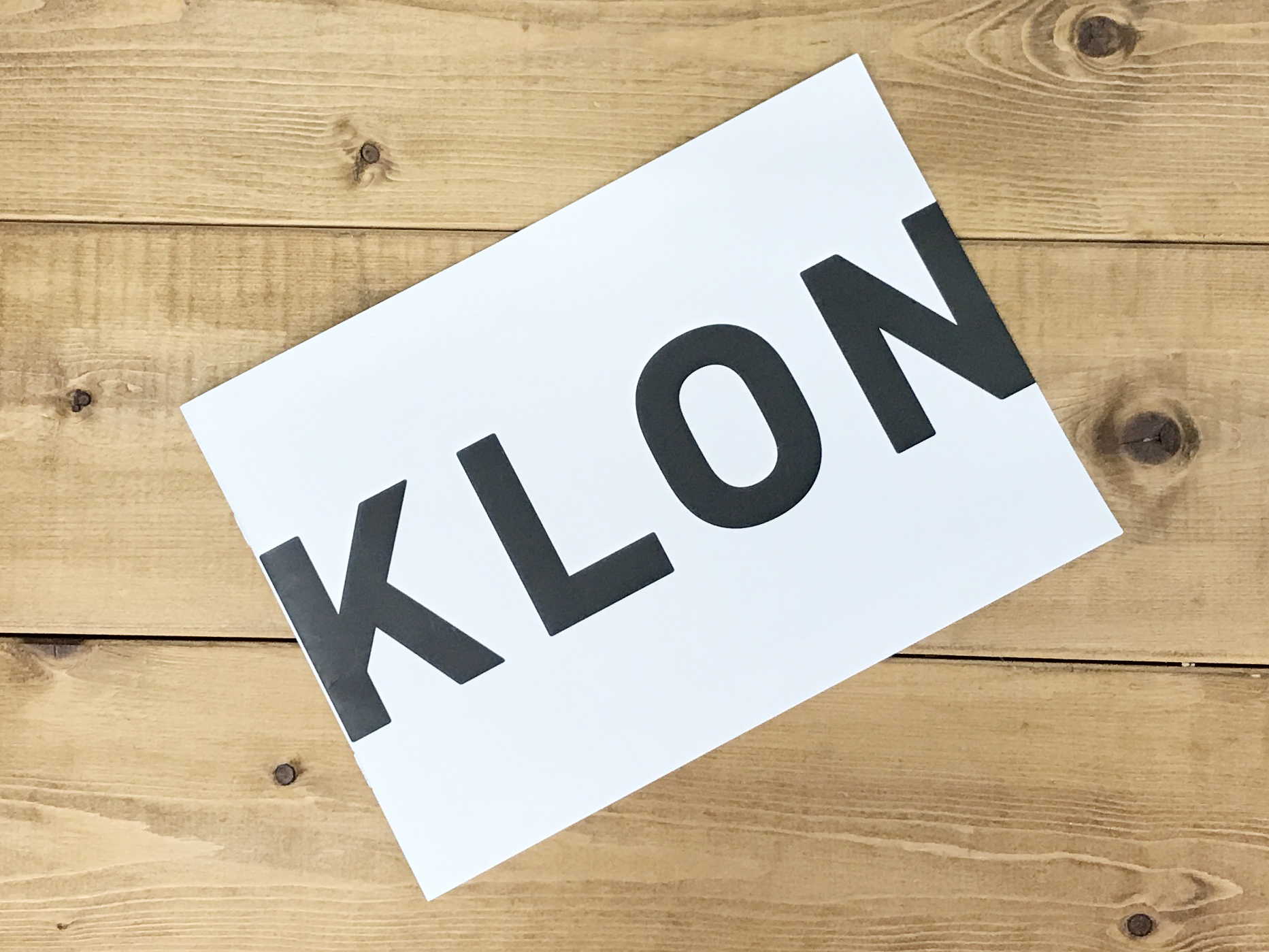 KLON パンフレット制作事例