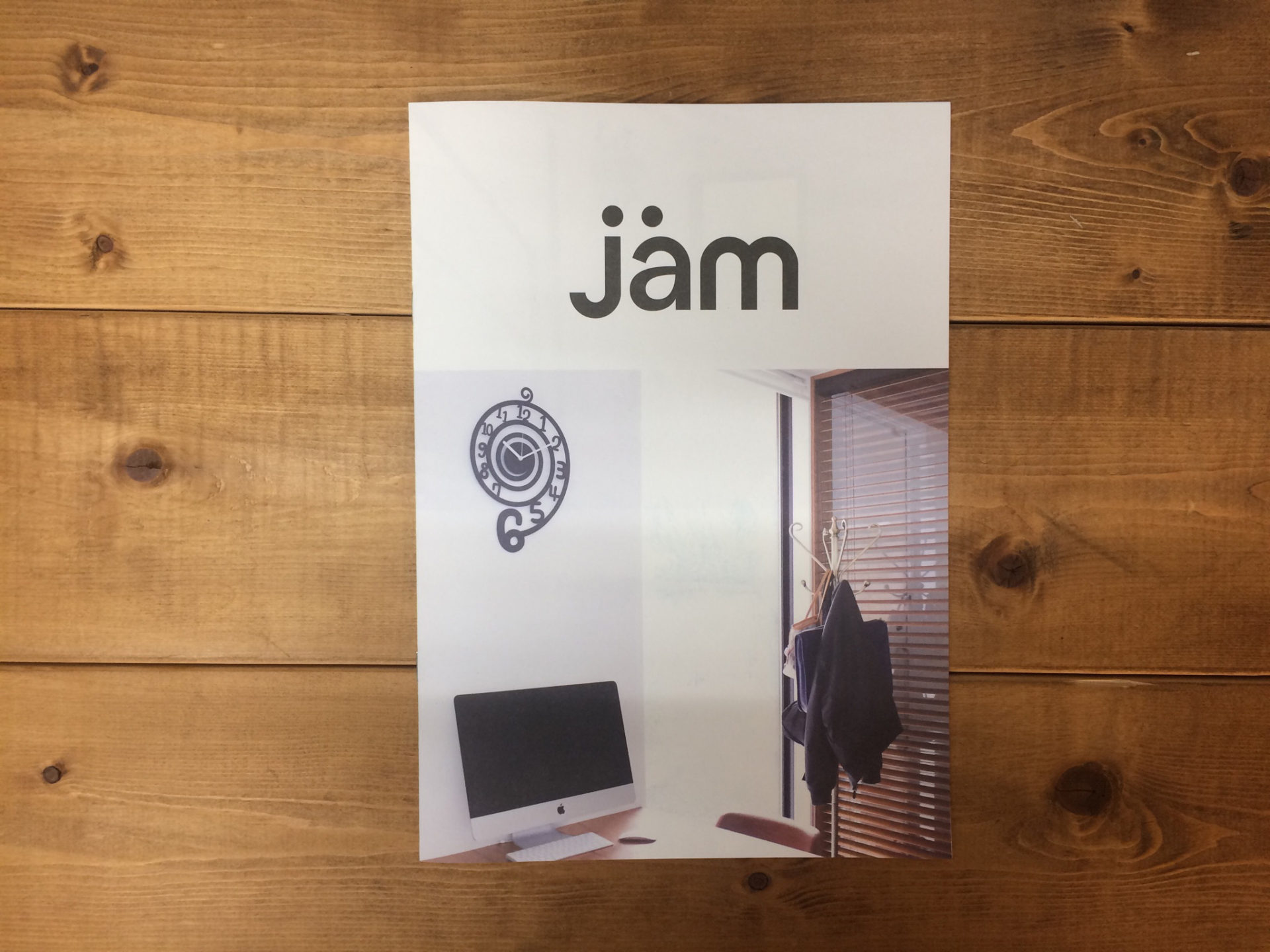 オリジナルインテリアブランド“jam"カタログできましたの画像| 大阪のデザイン会社 タイタン・アート ｜ パンフレット・カタログ制作・ホームページ制作