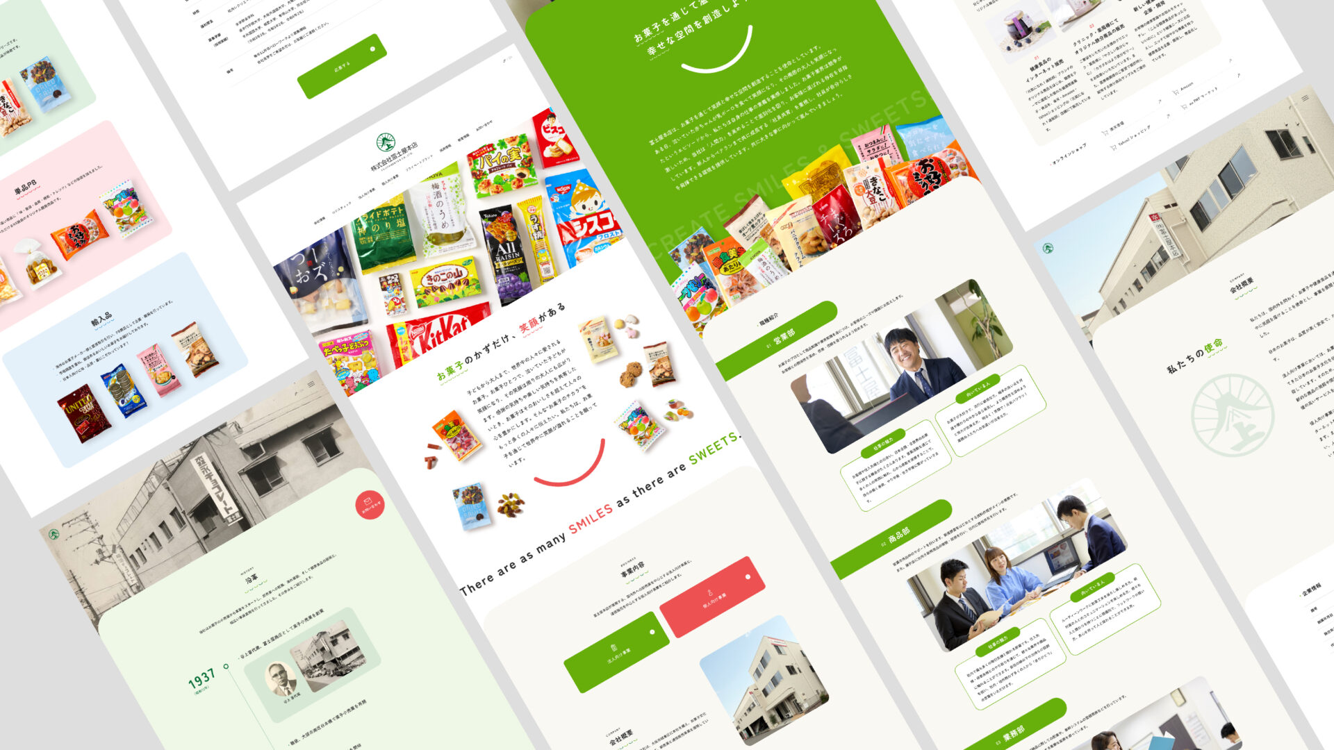 WEB制作・ビジュアル撮影～デザイン制作事例～